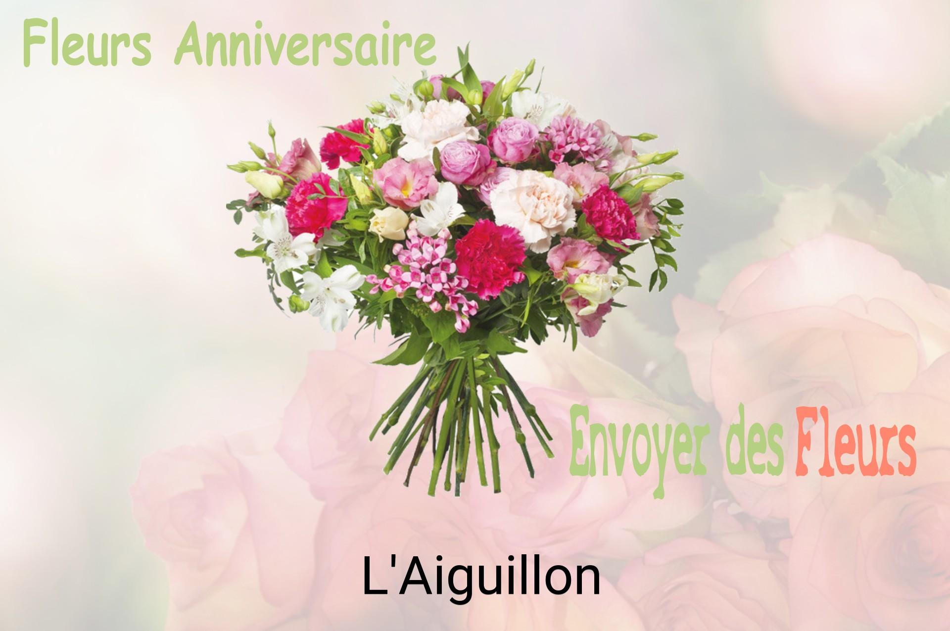 Bouquet de fleurs d’anniversaire livré à L'Aiguillon